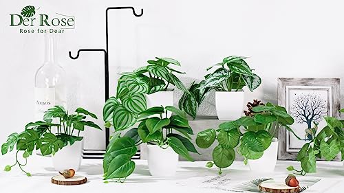 4 Packs Fake Plants Mini Artificial Greenery Potted Plants for home, office