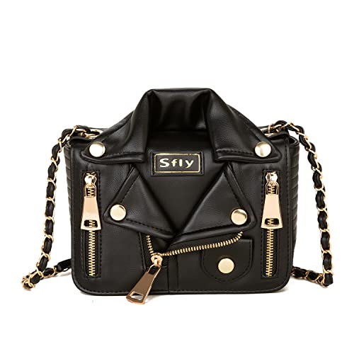 Women Leather Satchel Chain Strap Shoulder Bag Le