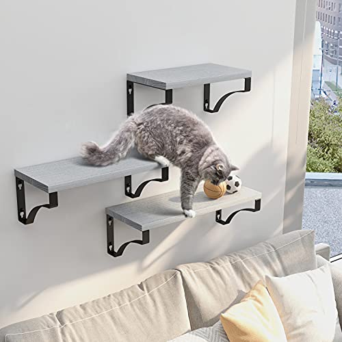 Floating Shelves Wall Mounted Set of 3