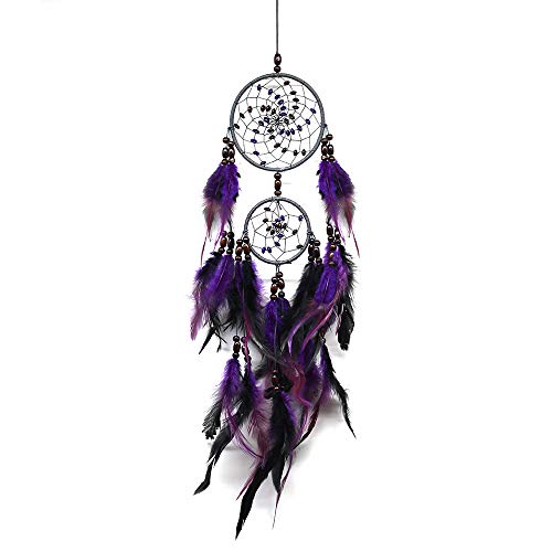 Elegant Handmade Feather Dreamcatcher