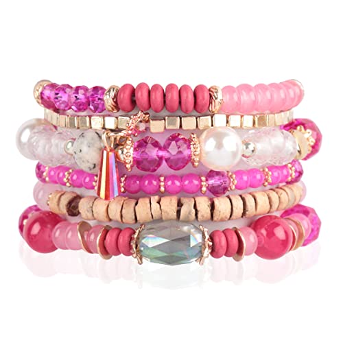 Bead Multi Layer Versatile Statement Bracelets for Women