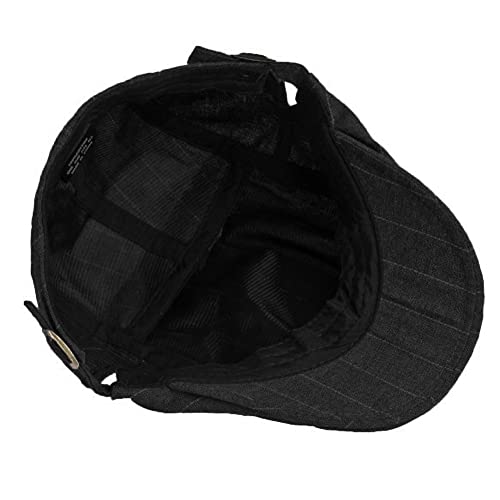 Mens Newsboy Hat Adjustable Breathable