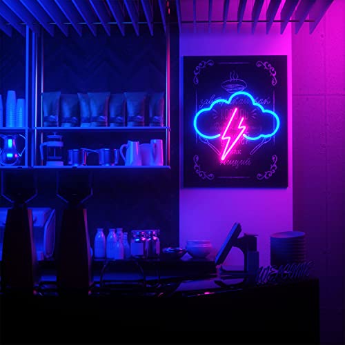 Cloud Led Neon Light Wall Decor, Battery or USB Powered