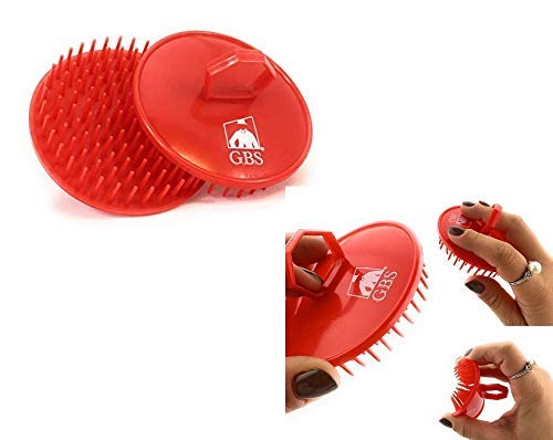 Hair Scalp Massage Brush Scrubber, Scalp Exfoliation for Dandruff, for All Hair Types of Women, Men - Pack of 4