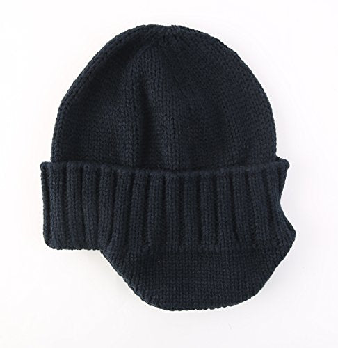 Mens Winter Knit Earflap Hat