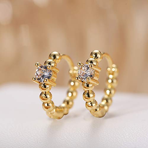 5 Pairs Huggies Hoop Earrings Set for Women