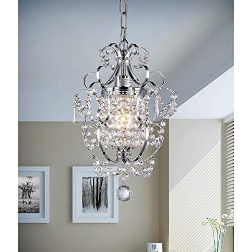 Elegant Mini Crystal Chandeliers Lighting 1-Light