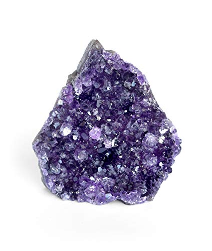 Amethyst Rock Crystal Raw Clusters from Uruguay Quartz Geode