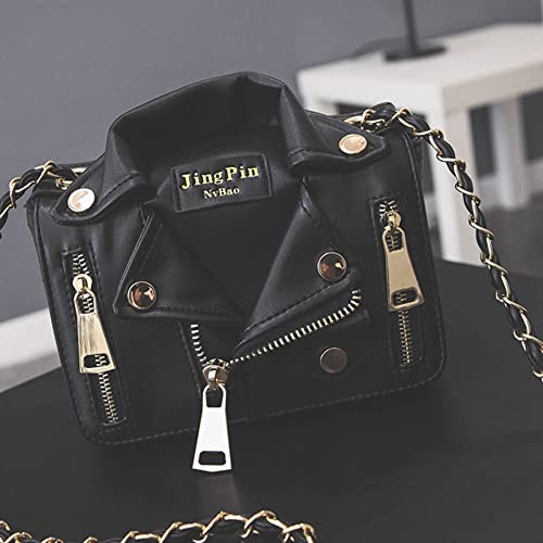 Women Leather Satchel Chain Strap Shoulder Bag Le