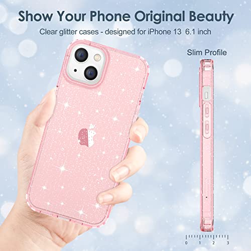 Slim Case for iPhone 13 Soft Liquid Silicone Gel Rubber Bumper, Anti-Scratch Microfiber Lining