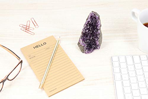 Amethyst Rock Crystal Raw Clusters from Uruguay Quartz Geode