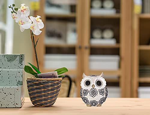 Adorable Big Eyes Owl Figurine for Home Decoration