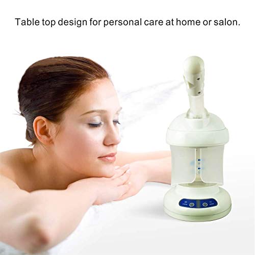 Facial Steamer w/ Extendable Arm Ozone Table Top Mini Spa Face Steamer Design