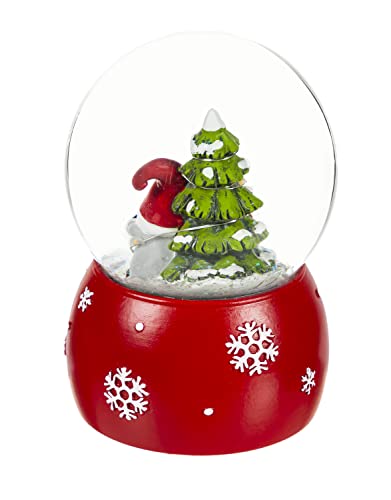 Water Globe w/ Gnome Icon for Christmas Decoration