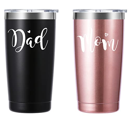 Christmas Gift for Dad & Mom Couple Tumbler