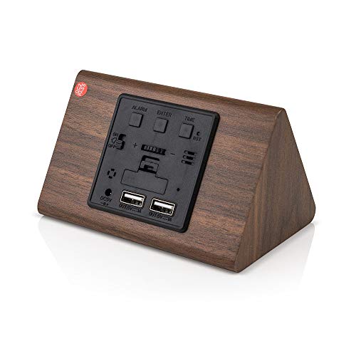 Wooden LED Alarm Digital Desk Clock