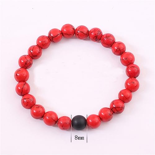 Beads Bangle Stretch Stone Beads Bracelets Friendship Couples Gifts