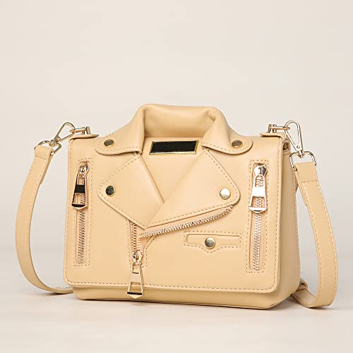 Women Leather Satchel Chain Strap Shoulder Bag Le