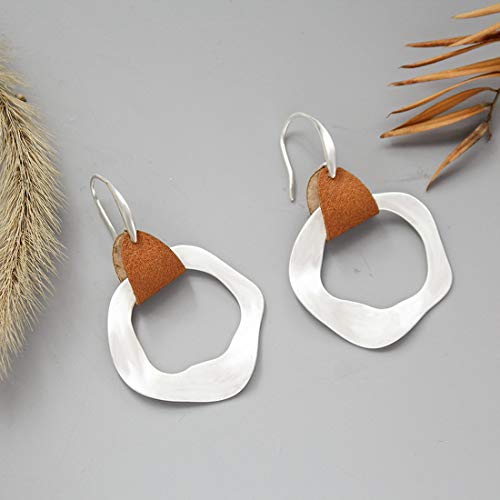 Geometric Dangle Drop Earrings for Women