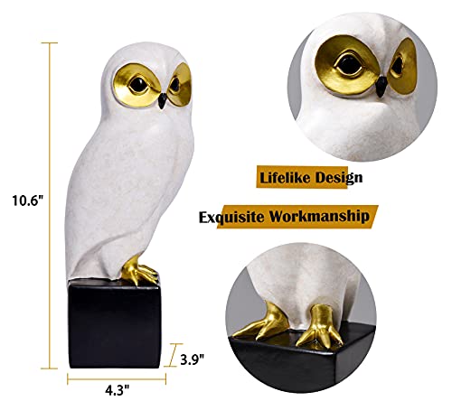 Cute Owl Sculpture for Home/Office Decoration