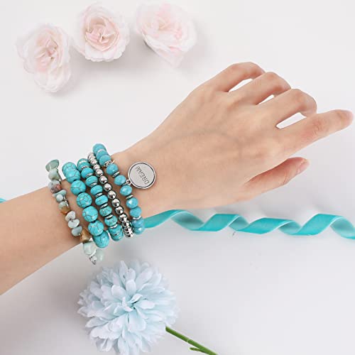 Bohemian Charm  Stone Beaded Bracelet for Women