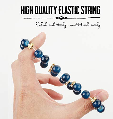 6 Sets Bohemian Stackable Bead Bracelets for Women Stretch Multilayer