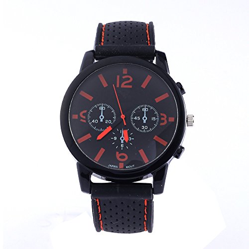 8 Assorted Men's Sports Silico Wrist Watches