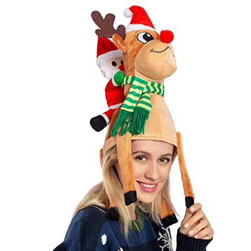 Christmas Reindeer Hat for Men/Women