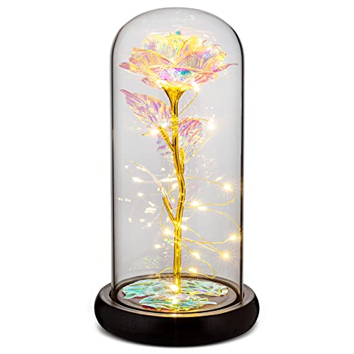 Galaxy LED Lighted Rose for Mothers' Day Gift