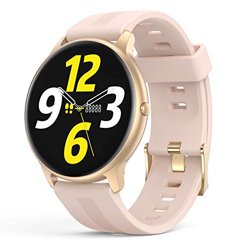 Smartwatch for Android& iOS Phones IP68 Waterproof Activity Tracker w/ Full Touch Color Screen