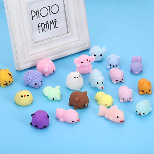 24pcs Mochi Squishy Toys for Easter Party Favors for Kids