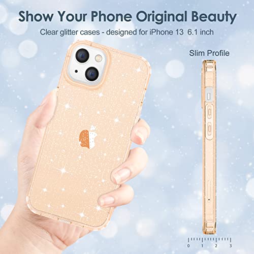 Slim Case for iPhone 13 Soft Liquid Silicone Gel Rubber Bumper, Anti-Scratch Microfiber Lining