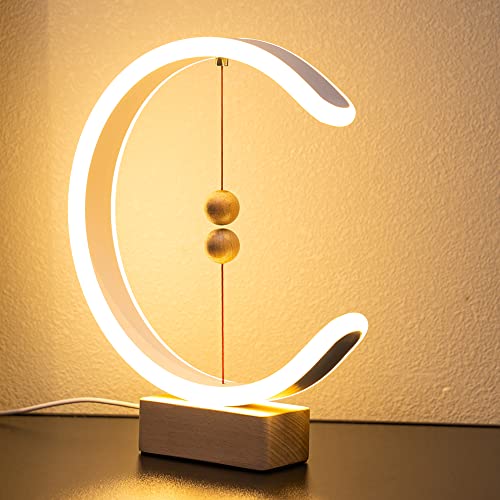 Modern LED Desk Lamp Smart Magnetic Suspension Balance Light