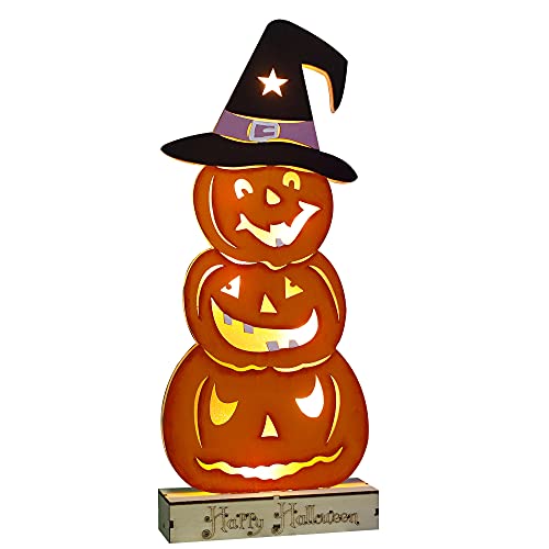 Wooden Home Halloween Tabletop Decorations