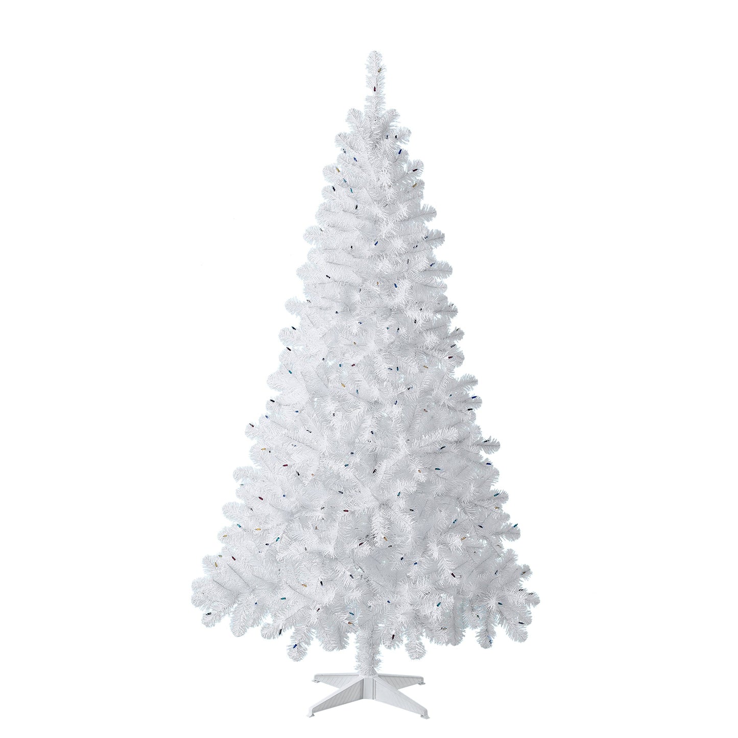 Christmas Time Prelit 300 Incandescent Lights, Madison Pine Artificial Christmas Tree, 6.5'