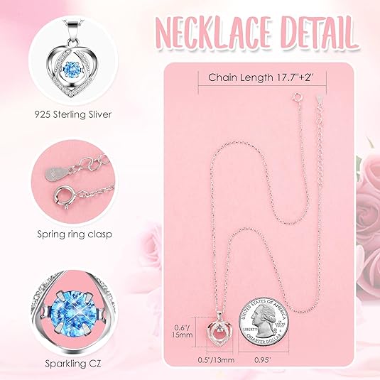 Cute Christmas Roses Gifts for Women - Preserved Red Roses with I Love You 100 Languages Necklace, Unique Eternal Roses and Moss Bear, Xmas Presents for Wife Girlfriend Mom Grandma Sister