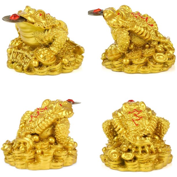 Feng Shui Lucky Frog Toad (1pc/Pack)