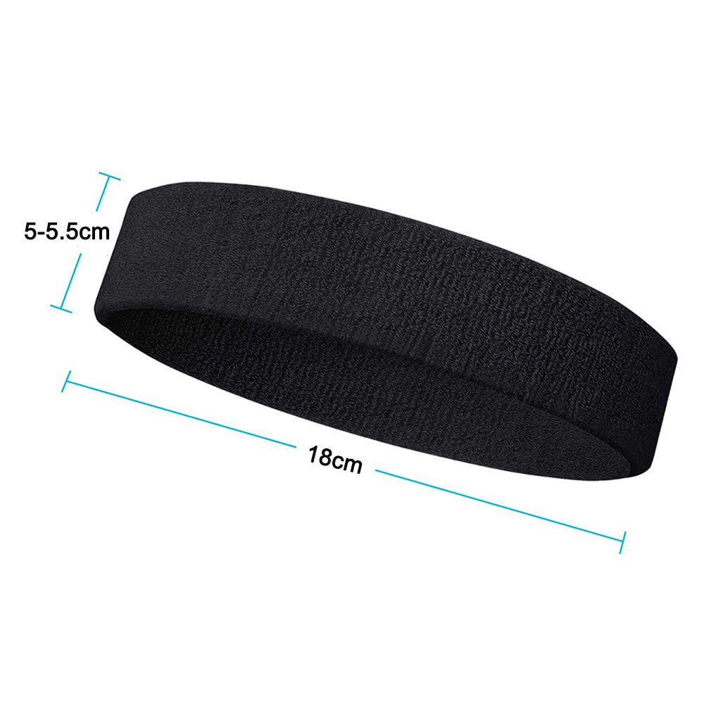 Sweatbands Headbands for Men & Women -3 Packs