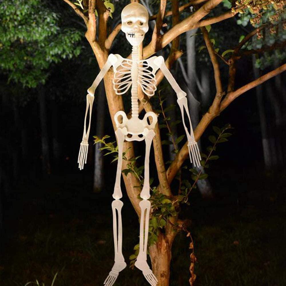 60 inch Halloween Hanging Luminous Skeleton Decoration