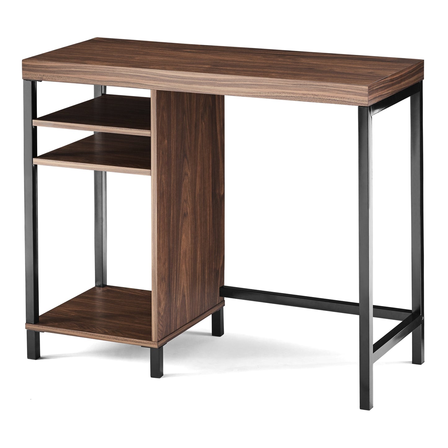 Park Cube Storage Desk, Canyon Walnut