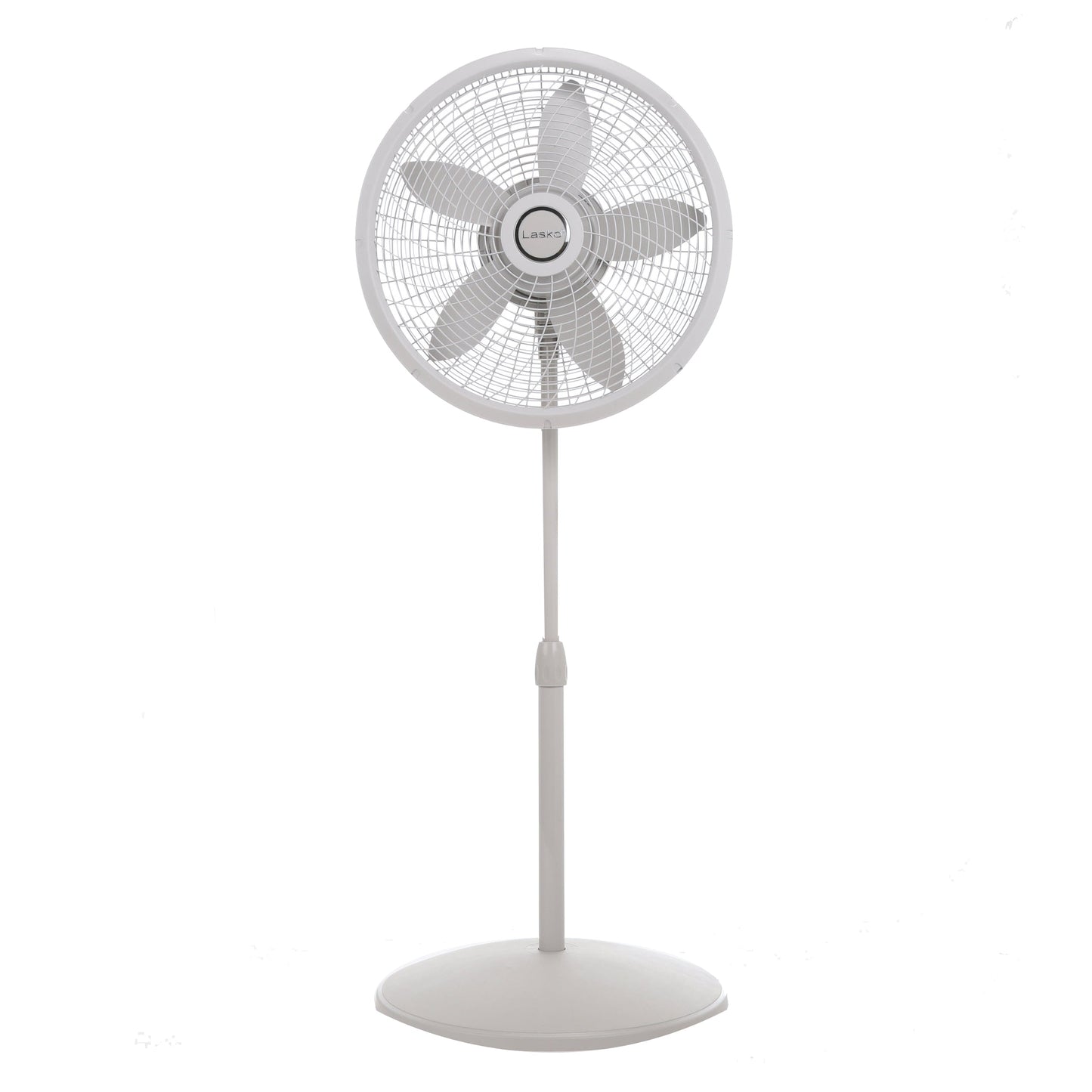 18" Adjustable Cyclone Pedestal Fan w/ 3 Speeds, Gray