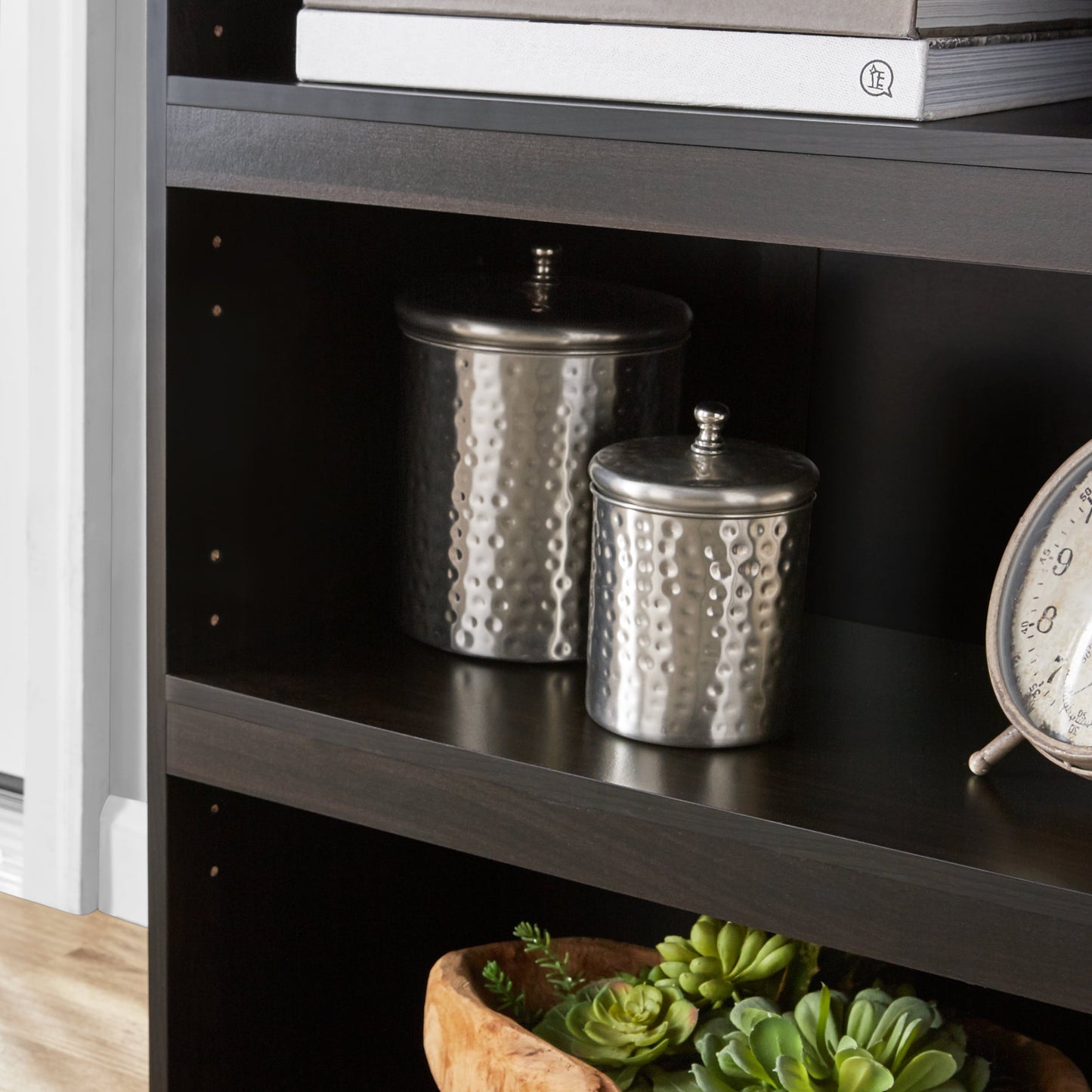 Framed 3-Shelf Bookcase