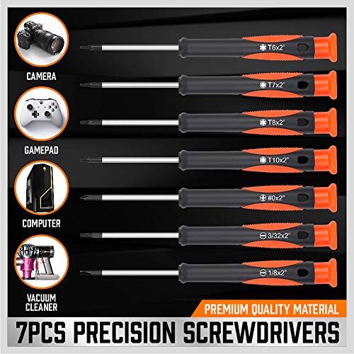 122-Piece Magnetic Screwdriver Set w/ Plastic Rack