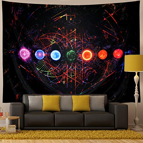 Chakra Yoga Meditation Tapestry  for Home Decor