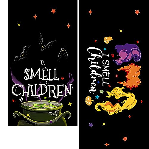 Halloween Table Runner, Hocus Pocus Burlap Halloween Runners Holiday Home Kitchen Dining Table