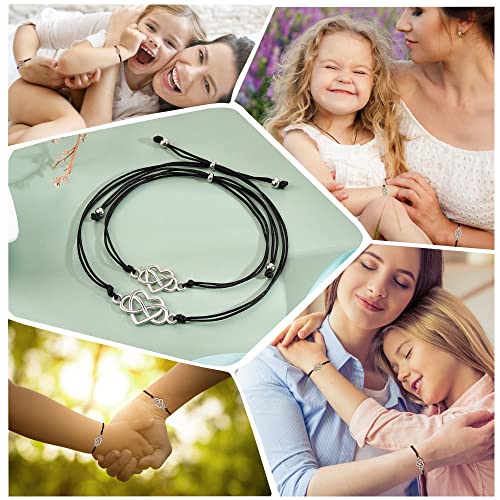 Mother Daughter Bracelets Set Best Gifts for Mothers Day