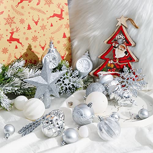 103-Pack Assorted  Christmas Ball Ornaments