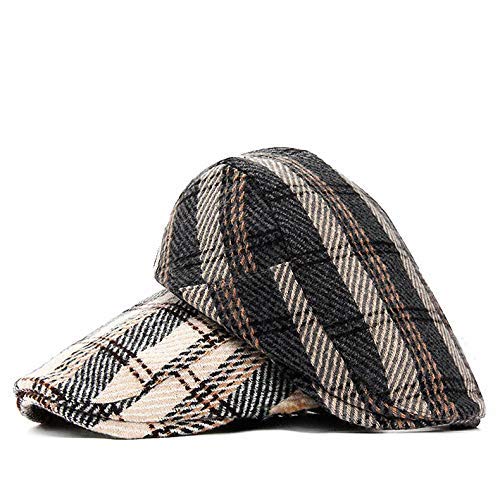 Newsboy Hat Classic Irish Duckbill Herringbone Beret Cap Winter Golf Hunting