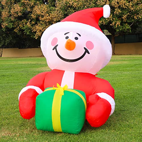 4.5 FT Christmas Inflatables Snowman w/ LEDs