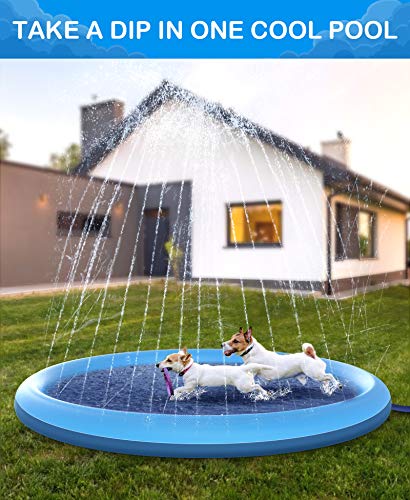 Splash Sprinkler Pad for Dogs/Kids